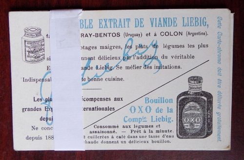 Chromos Liebig S1013 poupées et jouets exotiques - Photo 2/2