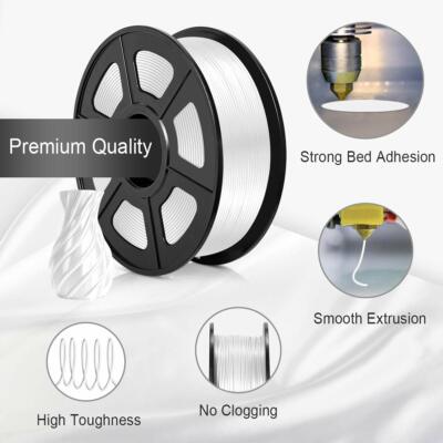 3D Printer Filament 1.75mm 3mm ABS PLA 1kg 2.2lb RepRap Marker Bot 30+ Colors
