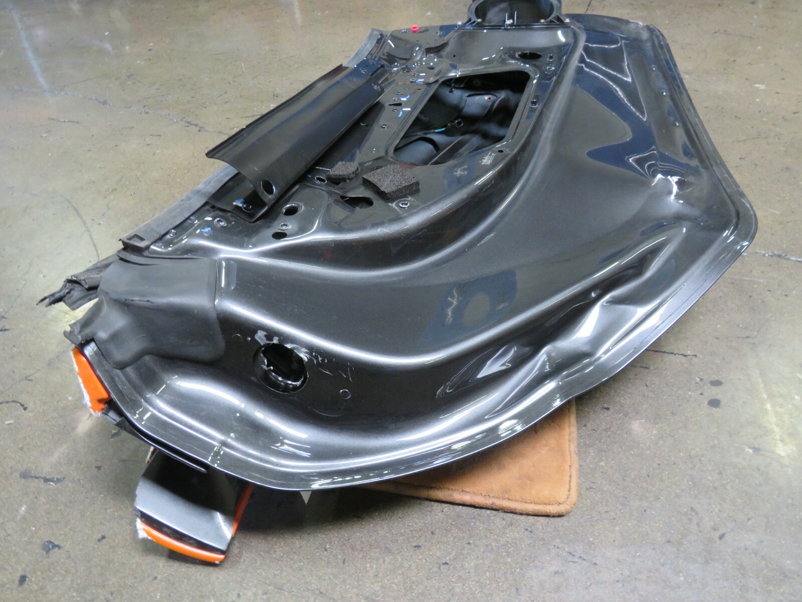McLaren 600LT, LH, Left, Front Door Shell, Heavy Damage, Used 