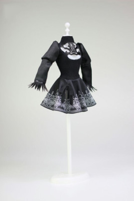 N4-6 SUPER DUCK 1/6 Neil 2B Sexy Black Coat Dress F12'' PH Female Doll Toys