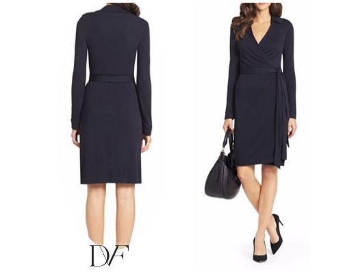 jersey dvf wrap dress
