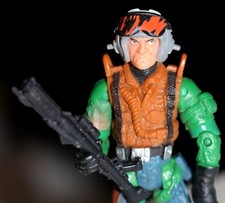 The Corps Wasps Pilot Military Soldier 4 1/4" Action Figure 2005 Lanard  weapon