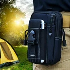 Universal Tactical Molle Cell Phone Pouch Men Belt Waist Pack Bag Holster Case