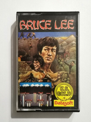 **RAR** Commodore 64 Bruce Lee Spiel von US Gold / Datasoft - getestet funktioniert
