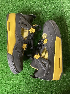 nike air jordan 4 yellow thunder size 6.5Y rare size