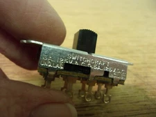 Switchcraft 3A, 125Vac Slide Switch Lot Of 2