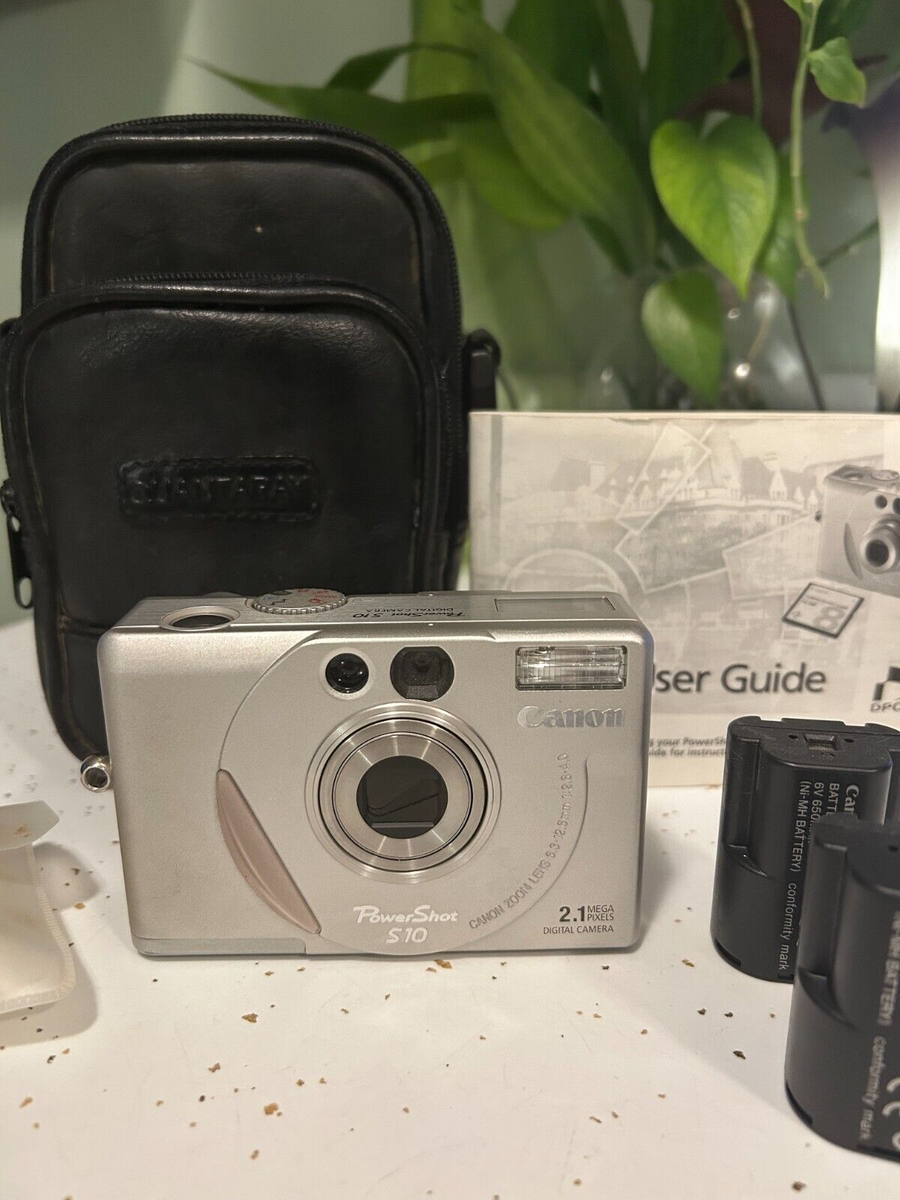 Canon PowerShot S10 2.0MP Digital Camera - Silver for sale online