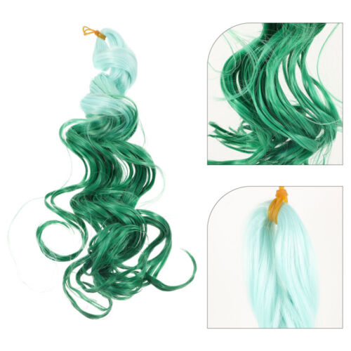  Dreadlock Extension Dreadlocks Braids Wavy Wig St. Patrick's Day Wig Hair - Picture 1 of 12