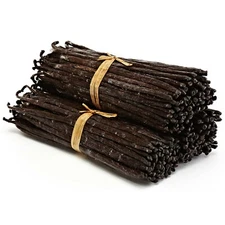 1 LB Organic Madagascar Vanilla Beans Grade A Beans for Baking & Extract Making