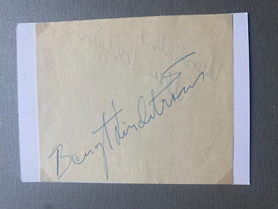 BENGT LINDSTRÖM ( 1977) signed original Ausschnitt 10x15 Autogramm selten!!!