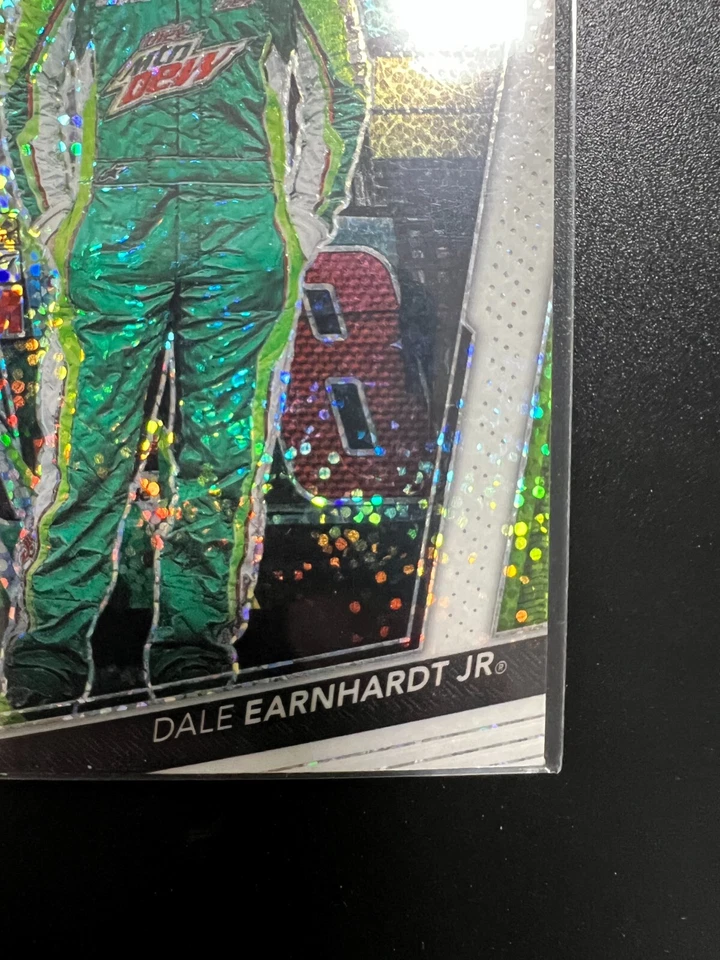 2023 Panini VIP Gold DALE EARNHARDT JR #66 RARE White Sparkle - Image 4 of 4