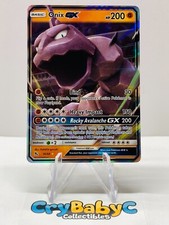 onix gx pokemon card value (2019) Hidden Fates Colorless Retreat Cost Onix GX 36/68 Pokemon Ultra