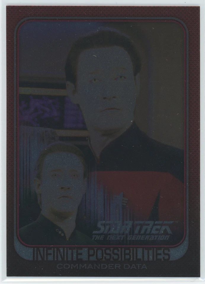 Star Trek #IP3 Brent Spiner as Commander Data Infinite Possibilities Hit Card! - Image 2 of 2