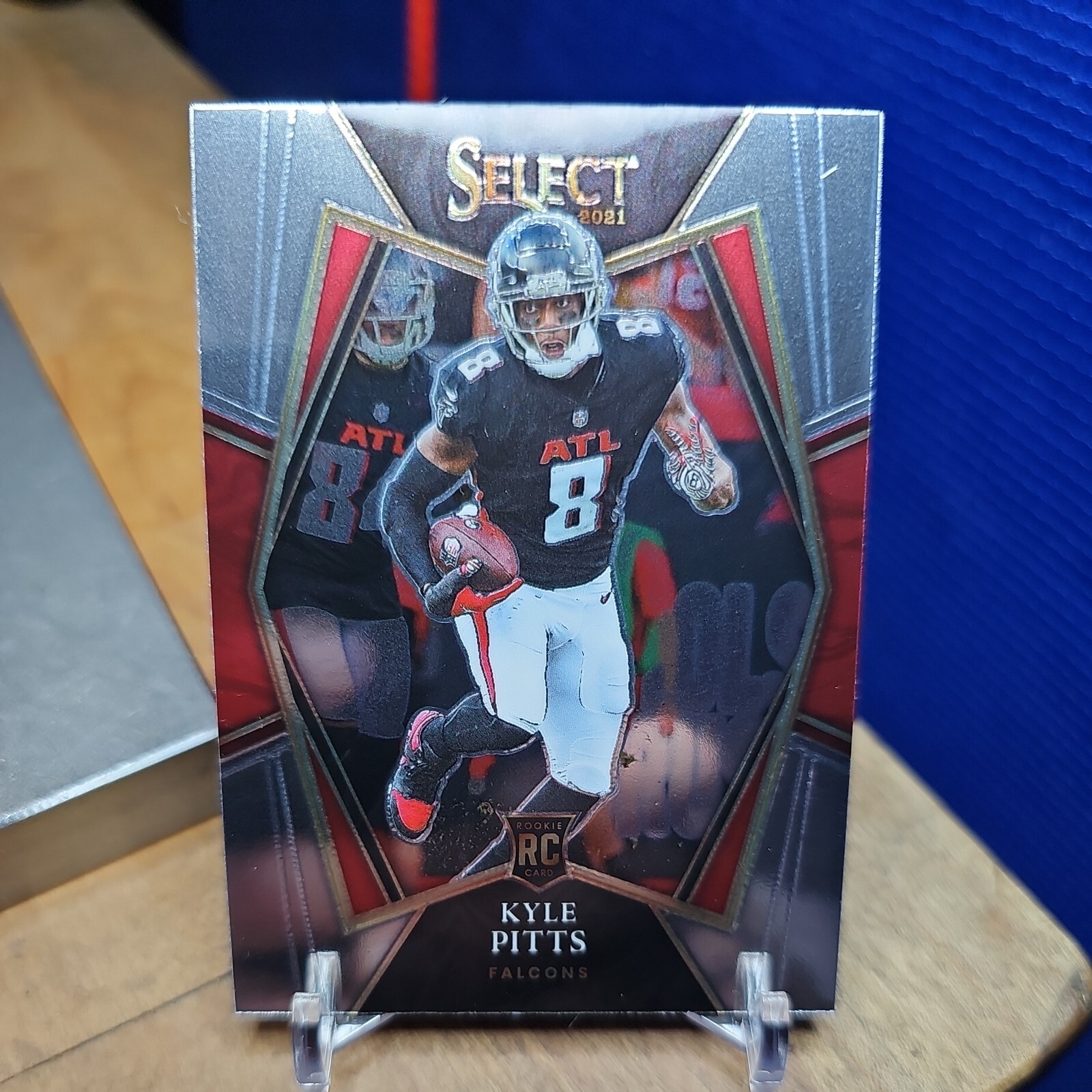 Kyle Pitts 2021 Panini Select RC Premier Level #146 Rookie Falcons 2-B