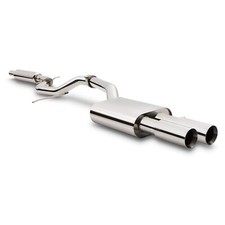 2.5" STAINLESS EXHAUST CATBACK SYSTEM FOR SKODA OCTAVIA MK2 vRS 2.0 TFSI 05-13