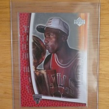 Upper Deck 2001-02 MJ'S Back Michael Jordan MJ-24 Chicago Bulls NBA Card