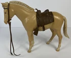 Vintage Louis Marx Johnny West Horse Pony Soreel Pancho Saddle Muzzle Accessory