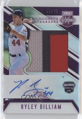 2017 Panini Elite Extra Edition Purple 17/25 Ryley Gilliam #USCS-RG Auto 4l3