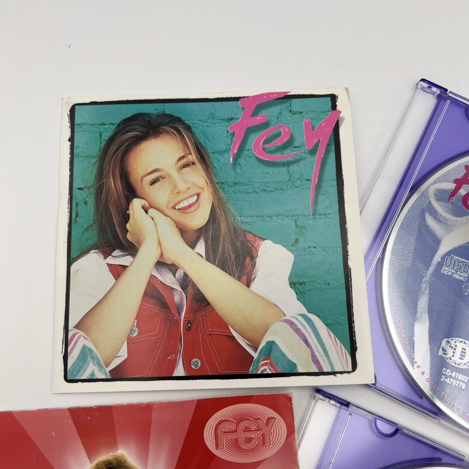 Fey Cd Lot - Fey 1994 - El Color De Los Sueños 1998 Disc & Artwork Only No Case - Image 2 of 4