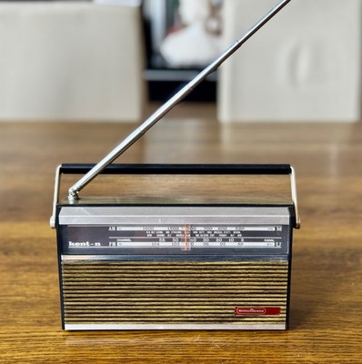 Nordmende Kent-n Typ 193 A Transistorradio Kofferradio funktionstüchtig Vintage