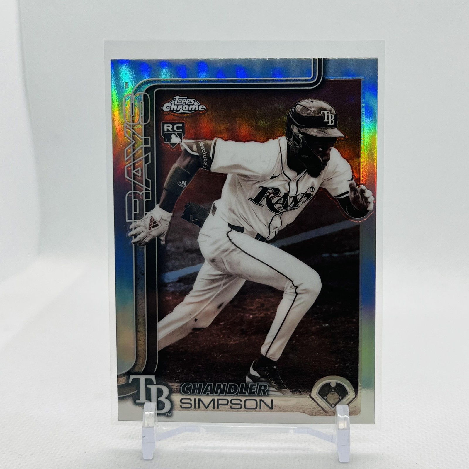 2025 Topps Chrome Update #USC179 Chandler Simpson Sepia Refractor (RC) Rookie