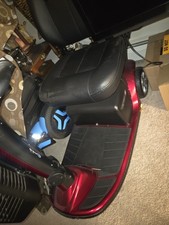 Pride Victory 3-Wheeled Mobility Scooter Red with Basket and Swivel Seat