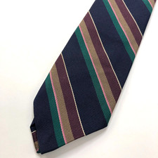 Robert Talbott Best of Class 100 Silk Neck Tie Men  s Striped 3" / 56 In