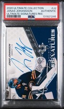 JONAS JOHANSSON 2020 UD Ultimate Collection Signature Rookies #USR-JJ PSA 💎 💎 