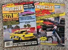 Chevrolet High Performance Lot Oct & Dec 1989 – Drag Racing, Tech, Chevy Thunder