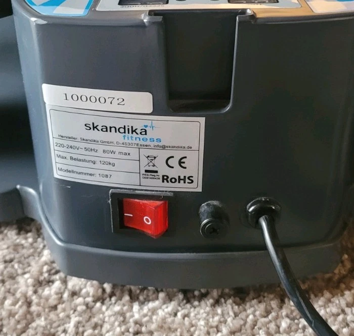 Skandika Home Vibration Plate 500, Fitness-Vibrationsplatte - Bild 4 von 4