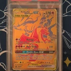 Pokémon Reshiram & Charizard GX SM247 Full Art TAG TEAM Promo Foil PSA 9