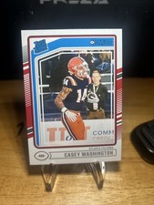 2024 Panini Donruss - Rated Rookie Casey Washington #392 (RC)