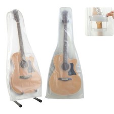 Guitar dust Cover wall mount Transparent Guitar Dust Cover PVC Frosted Fits A...