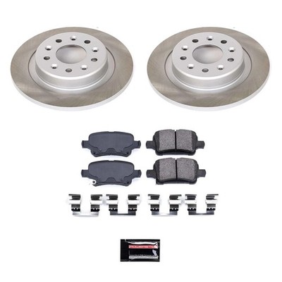 PowerStop SC7717 Disc Brake Kit For Chevy Malibu 2016-2019 Rear