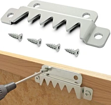 2 Pack Heavy Duty Sawtooth Picture Hangers with Screws 300 lbs Support