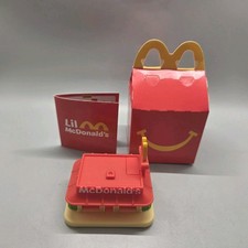 2025 Lil McDonald's Miniature Mini Kids Happy Meal Toy 2 Restaurant New in Box