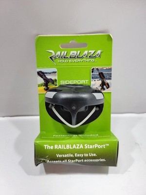 RAILBLAZA SidePort StarPort Mount & Rotating Platform Black Kayak Boat Accessory