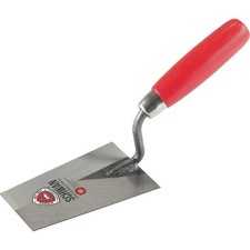Berner plaster trowel L.240mm W.80mm stainless steel, m.H-booklet