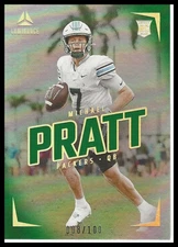 2024 Panini Luminance #159 Michael Pratt Green #/100