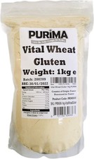 Vital Wheat Gluten 1kg - Flour for Making Seitan - Vegan Meat Substitute - Seit 14.71 per kilo