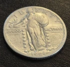 1924-S Standing Liberty Quarter BU Key Date Low Mintage San Francisco Issue