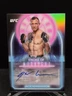 2025 Topps Midnight UFC Jack Hermansson Stroke of Midnight Auto On Card