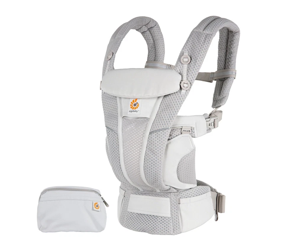 Ergobaby Omni Breeze, Portabebés Malla Transpirable, Soporte Lumbar (7-45 Lb) Foto 2 de 4