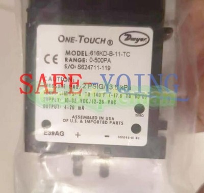 1PCS New Dwyer 616KD-B-11-TC differential pressure sensor