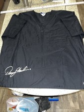 Landau Scrub Top Unisex Black size XL