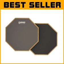 RealFeel 12" Drum Practice Pad - Dual Sided Drum Pad