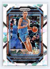 2022-23 Panini Prizm #52 Aleksej Pokusevski Prizm Ice
