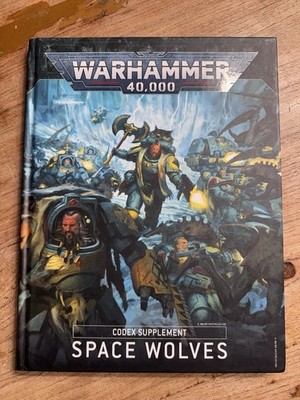 Warhammer 40k Space Wolves Codex Supplement - Hardcover