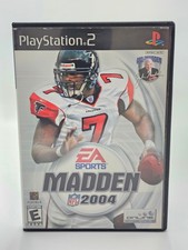 Sony Playstation 2 PS2 Madden NFL 2004 CIB Cleaned & Tested