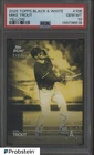 2025 Topps Black & White Yellow #106 Mike Trout Angels 21/75 PSA 10 GEM MINT